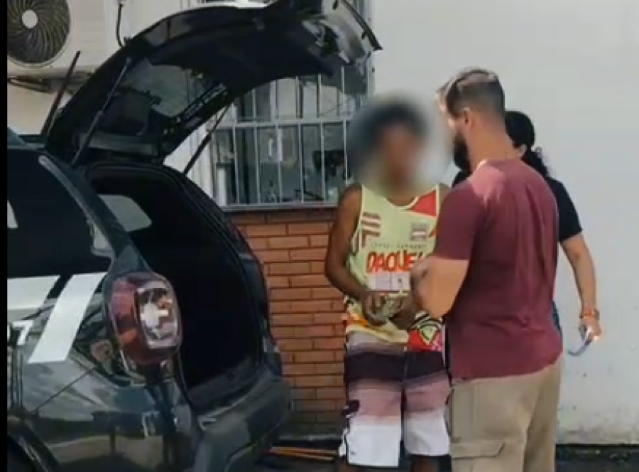 VÍDEO | Condenado por tráfico de drogas é preso em Butiá