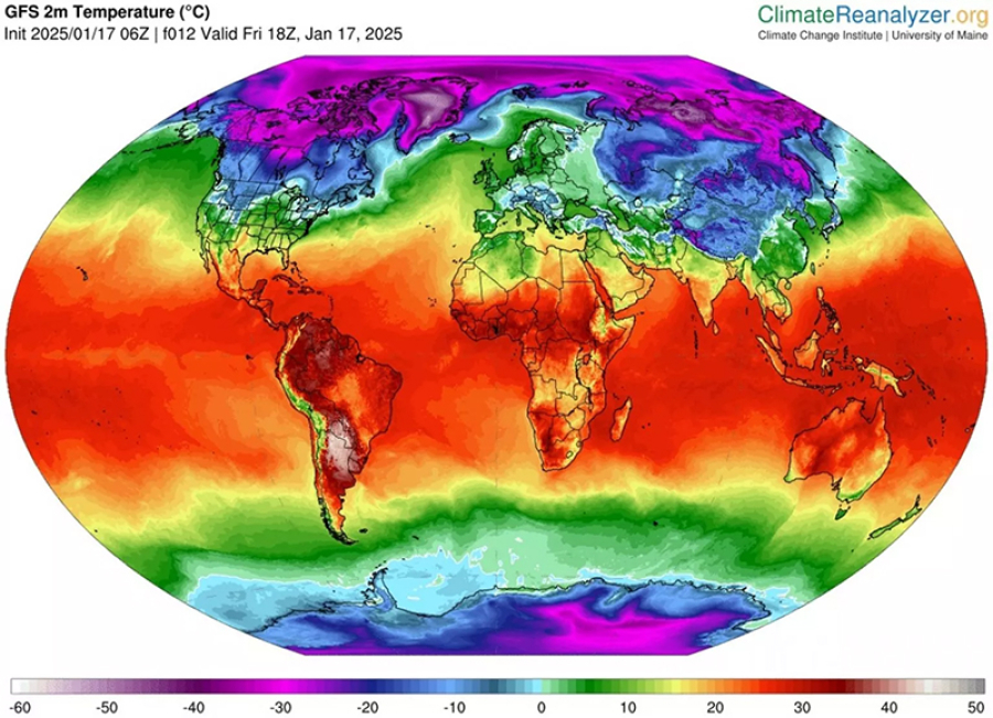 RS registra temperaturas entre as mais altas do mundo nesta sexta-feira