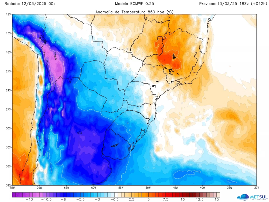 Nova massa de ar frio vai manter a sequência de dias agradáveis no RS