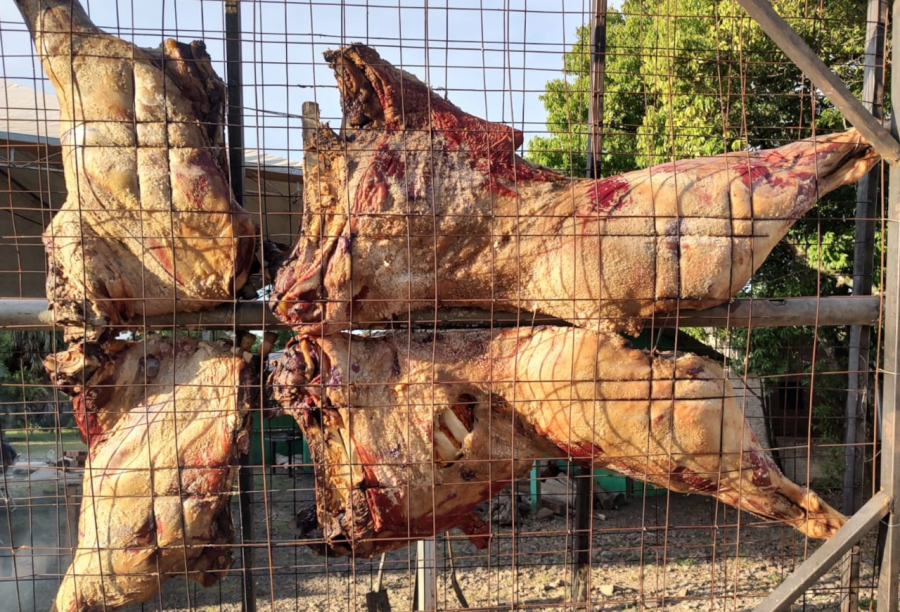 Passo do Sobrado: assado de carcaça inteira de búfalo ganha espaço no aniversário da cidade